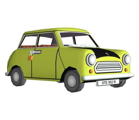 Mr Bean Cartoon Car Png