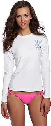 Amazon.com: O'Neill Wetsuits Women's Tech 24/7 Long Sleeve Crew, White ...