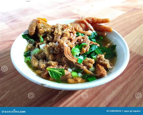 Chicken Claw Soup Is A Type Of Indonesian Cuisine With The Basic ...