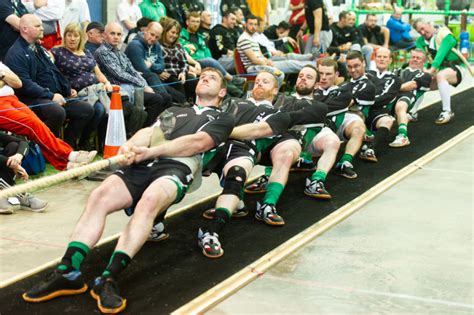 VIDEO: Teams test their strength as British and Irish Tug of War ...