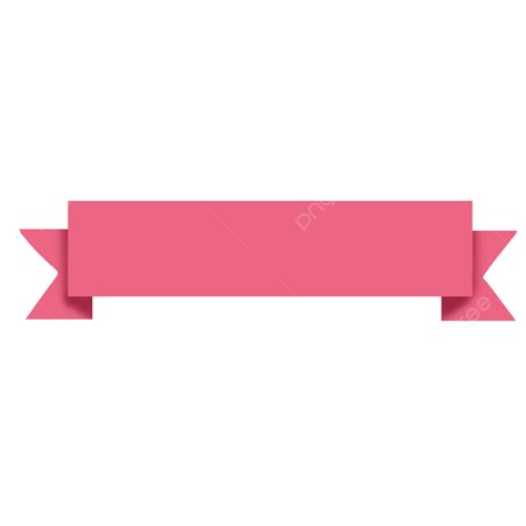 Light Pink Banner Clipart