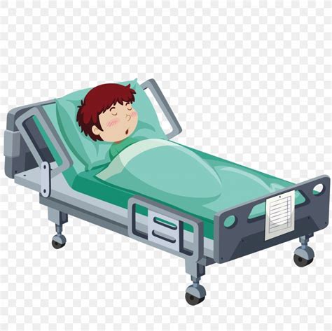 Hospital Bed Patient Clip Art, PNG, 1600x1600px, Hospital Bed, Bed, Boy, Cartoon, Child Download ...