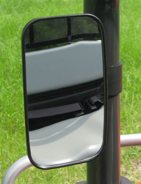 UTV Universal Side/Rearview Mirror – 1.5″ Round Tube – Seizmik