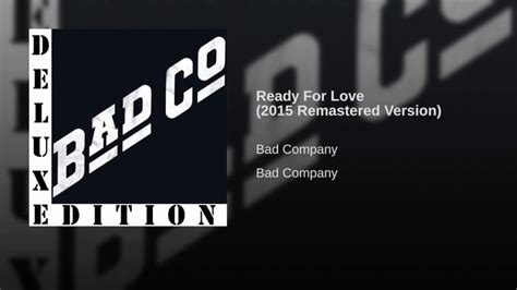 Bad Company – Ready for Love Lyrics | Genius Lyrics