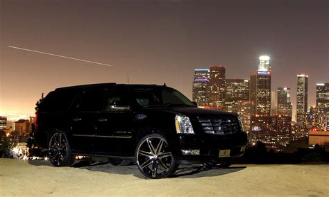 Cadillac Escalade Esv Black Black Rims | cadillac escalade platinum 2021