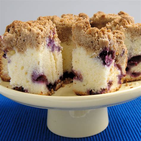 Blueberry Crumb Cake - Blueberry Buttermilk Coffee Cake - Baking Sense®