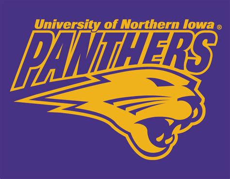 Northern Iowa Panthers Secondary Logo - NCAA Division I (n-r) (NCAA n-r) - Chris Creamer's ...