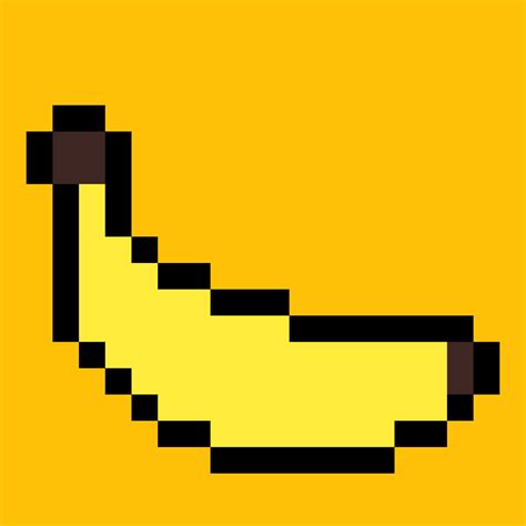 Simple Banana : PixelArt