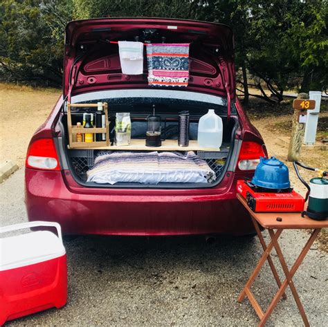 How to Convert Your Honda Civic into a Camper! - Road Trip Soul