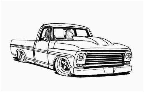 lowrider art coloring pages lowrider coloring pages bestofcoloringcom 2-#107948 in 2020 | Truck ...