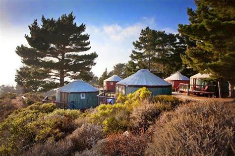 Ocean View Yurt in Big Sur | Glamping resorts, Glamping spots, Big sur