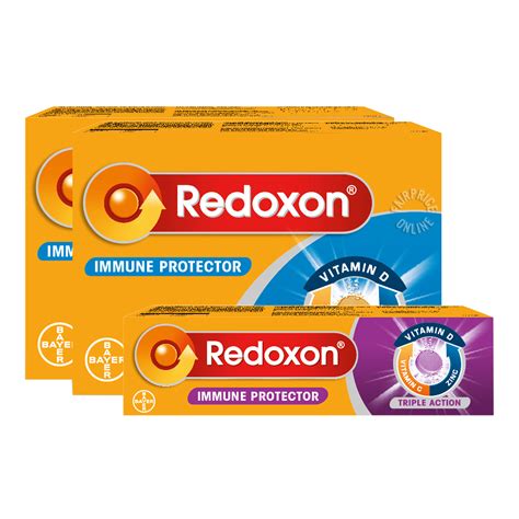 Redoxon Triple Action Vitamin C- D & Zinc Immunity ORG + BC ...