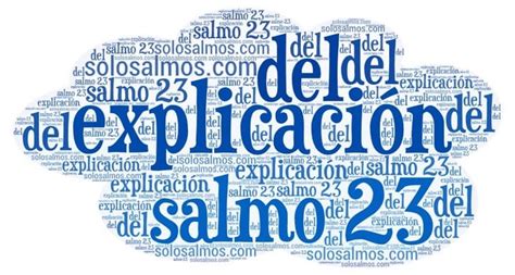 Explicación del Salmo 23