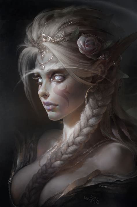 Wallpaper : portrait, fantasy art, mythology, darkness, screenshot, art model, fictional ...