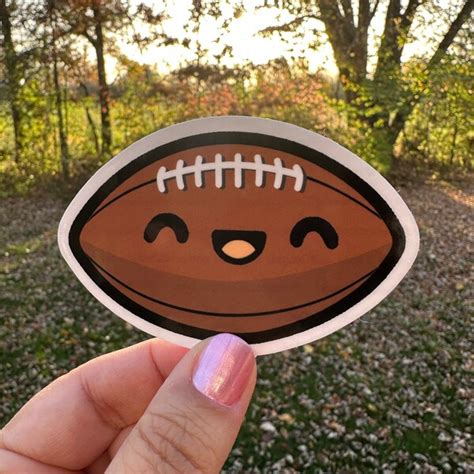 Football Cute Sticker - Etsy