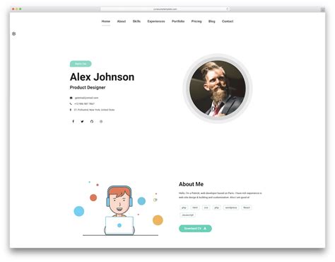 Portfolio Templates Bootstrap