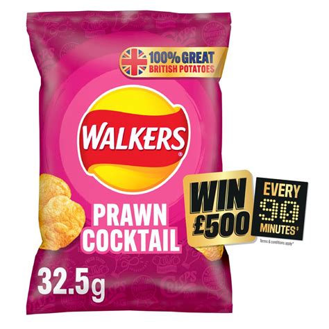 Walkers Prawn Cocktail Crisps 32.5g | Best-one