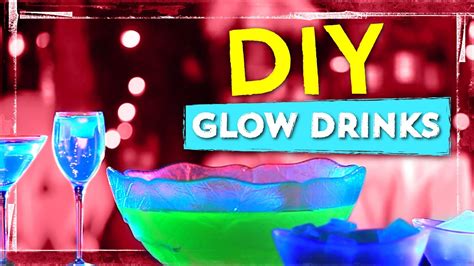 Glow-in-the-Dark Drink Recipes - YouTube