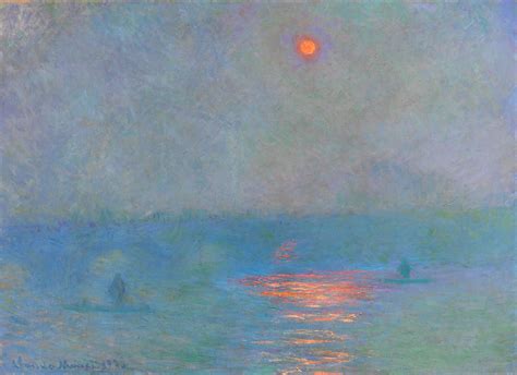 Waterloo Bridge, Sunlight in the Fog, 1903 - Claude Monet - WikiArt.org