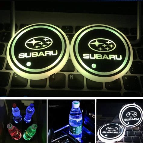 LED Cup Holder Lights | CarLEDLogo