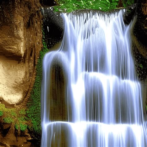 Cascading Waterfalls · Creative Fabrica