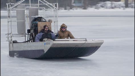 S1-E07: Ice Fishing in Downtown Green Bay & Homemade Airboat Ride