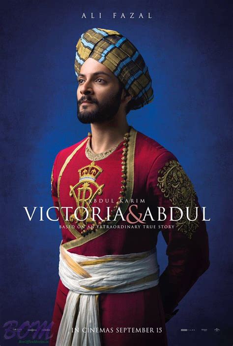 Ali Fazal starrer Victoria And Abdul movie poster photo - Bom Digital ...