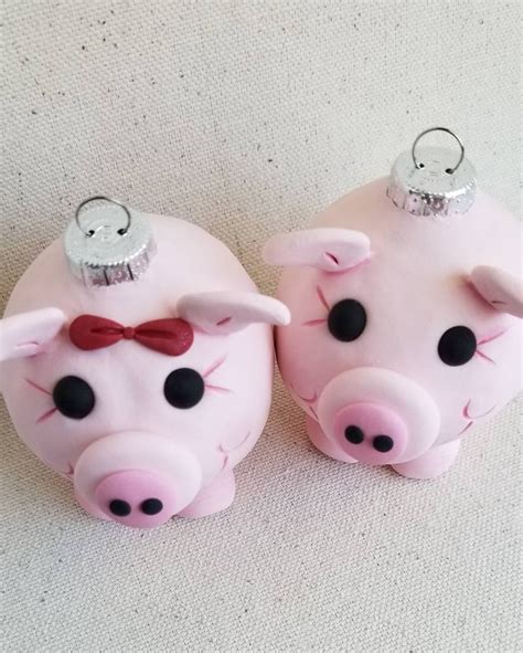 Pig Christmas Ornaments | Etsy