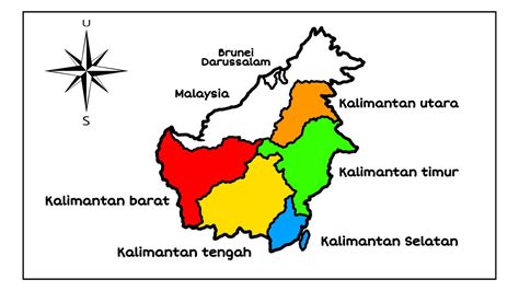 Cara Menggambar Peta Kalimantan Dengan Skala Pengukuran - IMAGESEE