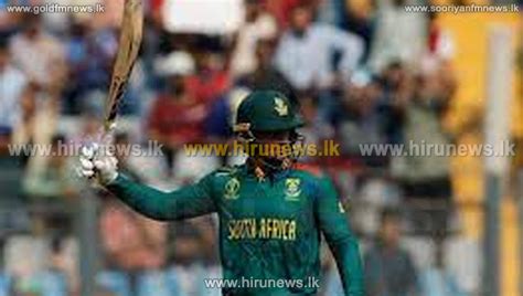 South Africa score a mammoth 382 against Bangladesh - Hiru News - Srilanka's Number One News ...