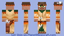 Desert Villager Fletcher Minecraft Skin