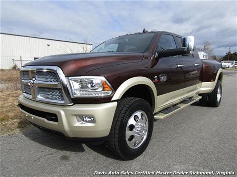 2015 Dodge Ram 3500 Laramie Longhorn Cummins Turbo Diesel 4X4 Dually ...