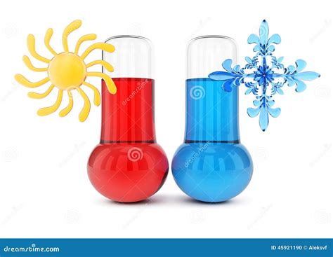 Hot And Cold Scales Stock Illustration - Image: 45921190