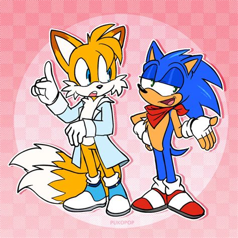 Older Sonic and Tails by PukoPop on DeviantArt