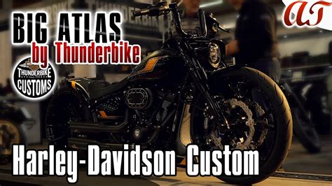 2023 FAT BOY Custom by Thunderbike: BIG ATLAS * A&T Design - YouTube