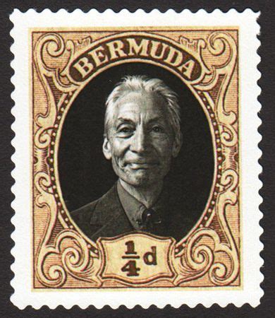 Bermuda's Charlie Watts tribute | Charlie watts, Postage stamps, Tribute