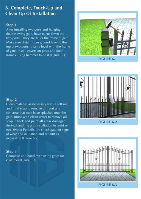 How To Install Double Swing Gates - Metal Solutions USA LLC