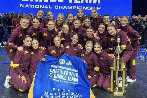 Two more national championships for dance team | University of Minnesota