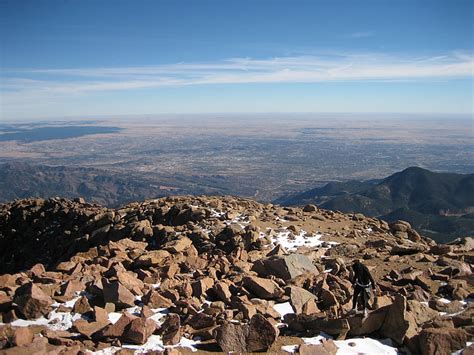 Free photo: pikes peak, mountain, summit, view, colorado springs, scenic, rocks | Hippopx