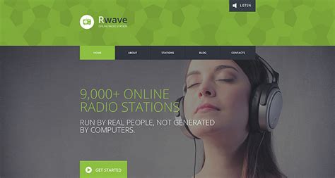 10 most popular Radio templates - Tonytemplates blog