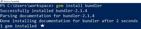 How to Install Ruby Bundler on Windows? - GeeksforGeeks