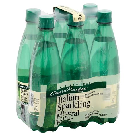 Central Market Italian Sparkling Mineral Water 16.9 oz Bottles - Shop Water at H-E-B