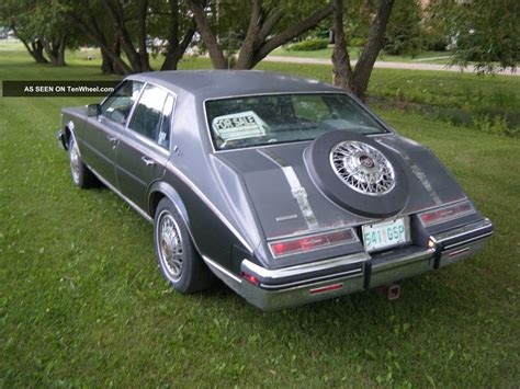 1985 Cadillac Seville Elegante Sedan 4 - Door 4. 1l