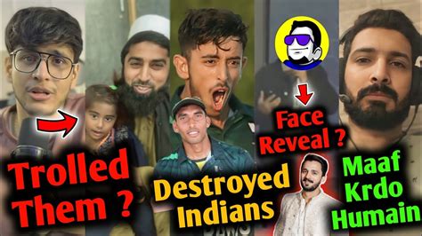 Triggered Insaan TROLLED Arshad | Sharum Face Reveal ? | Pak Vs India U19 | Zalmi Reply On ...