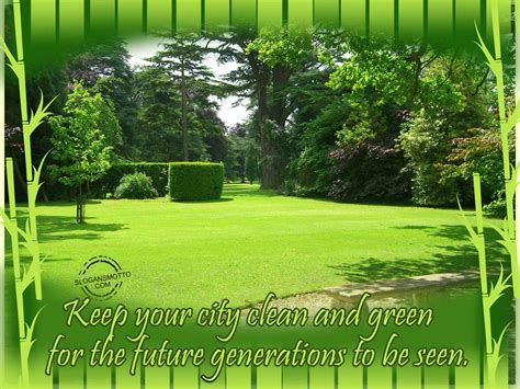 Go Green Slogans