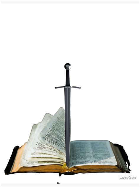 "Bible |Sword of the Spirit" Poster by LoveGen | Redbubble