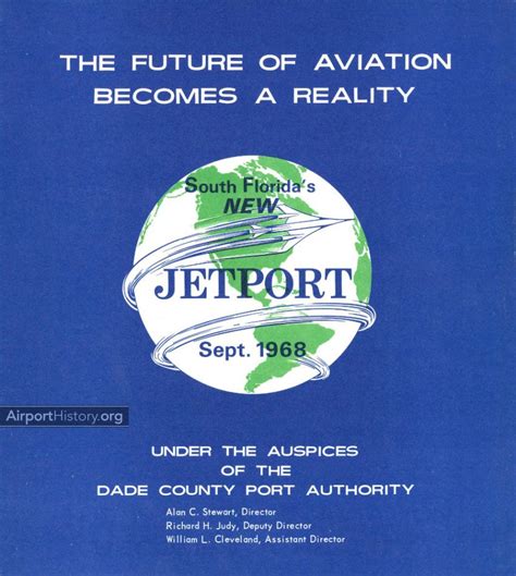 Everglades Jetport: Marketing brochure (1968) - AirportHistory Digital Library