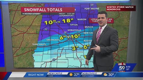 Indiana weather: Snow total predictions for this week's winter storm ...