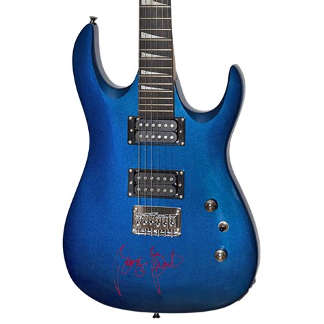 George Strait Signed Jackson Blue Metallic Custom Classic Styled ...