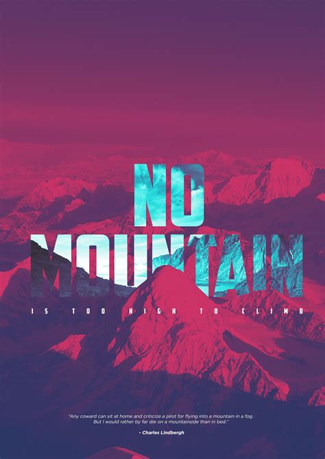 Mountain poster design. #mountain #poster #graphicdesign #motivational #inspirational #quotes # ...